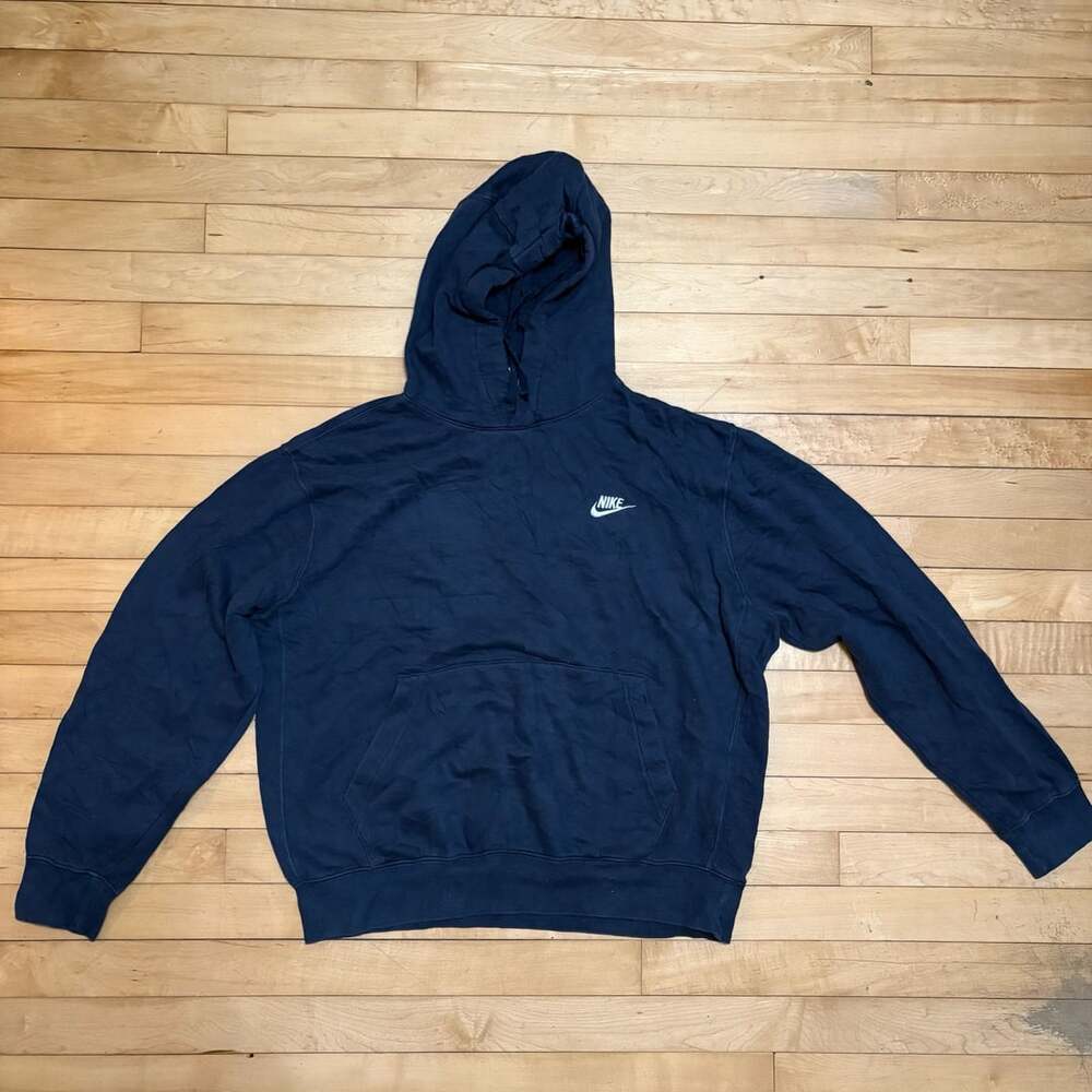 Nike Hoodie Navy Blue